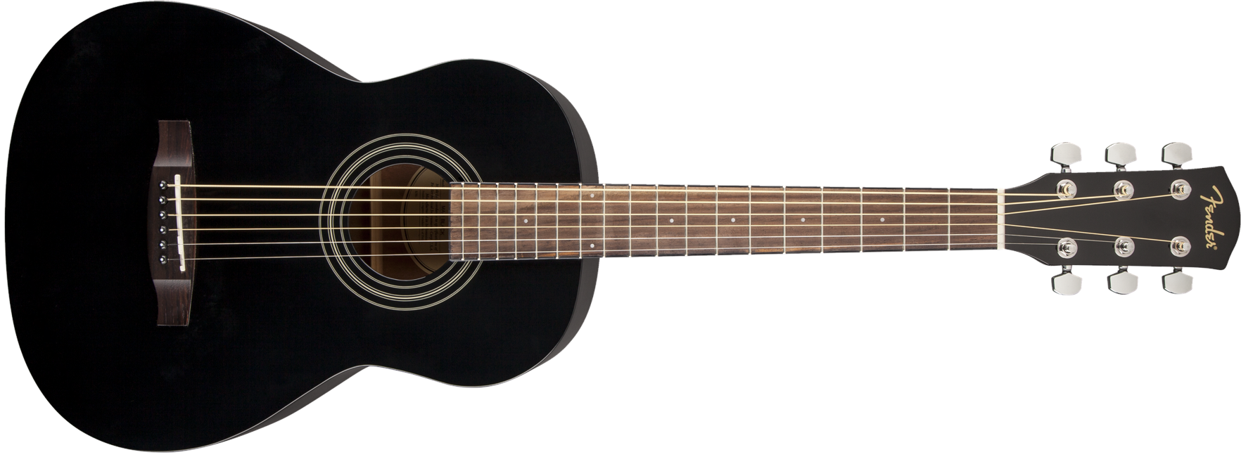 Fender MA-1 Akustisk 3/4 Størrelse Guitar (Gloss Black)