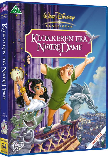 Klokkeren fra Notre Dame Disney classic #34