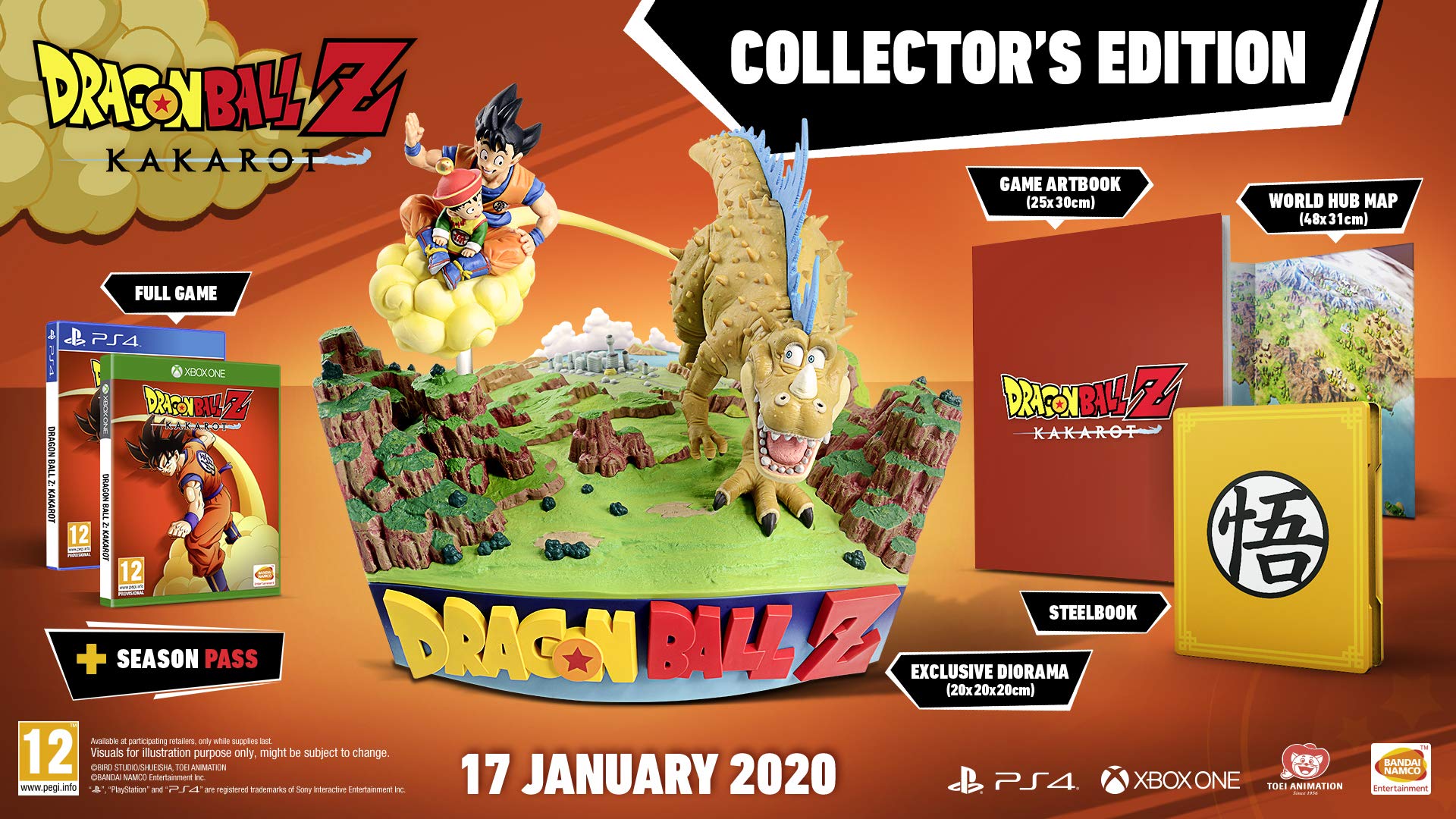 dragon ball z kakarot collectors edition pc