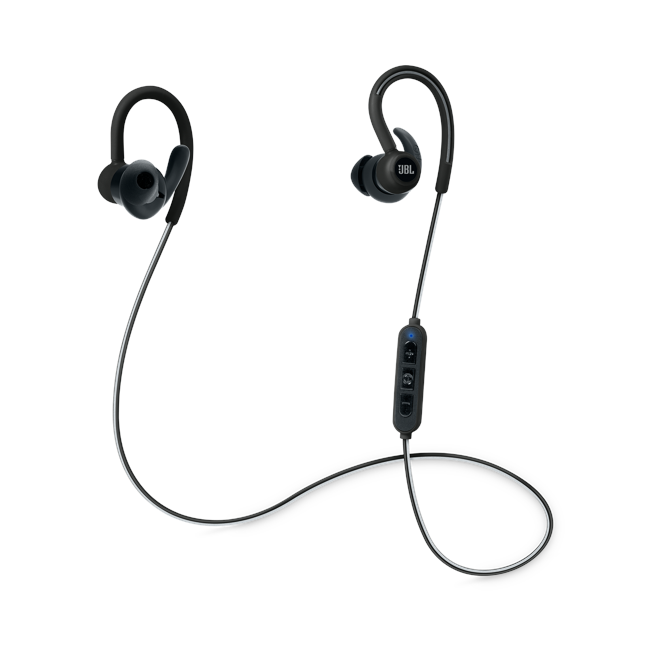 JBL - Reflect Contour In-Ear Sport Hovedtelefoner Sort