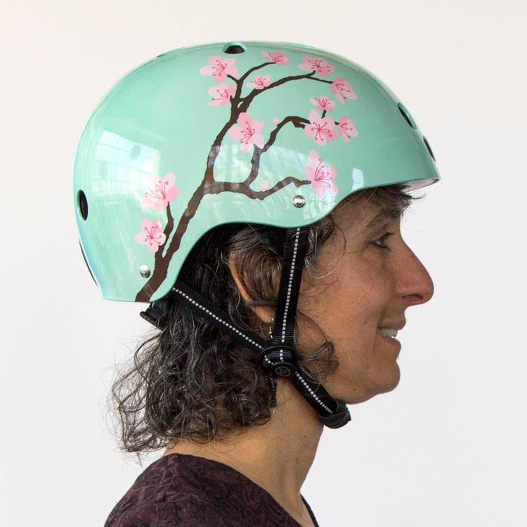 nutcase cherry blossom helmet