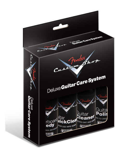 Fender - Custom Shop Series - 4-Trin Guitar Rengørings Pakke