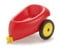 Dantoy - Trailer with rubberwheels - Red (3336) thumbnail-1