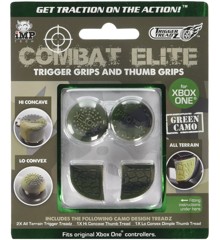 Trigger Treadz: Combat Elite Thumb & Trigger Grips Pack - Green Camo (Xbox One)