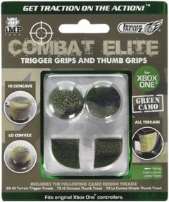 Trigger Treadz: Combat Elite Thumb & Trigger Grips Pack - Green Camo (Xbox One)