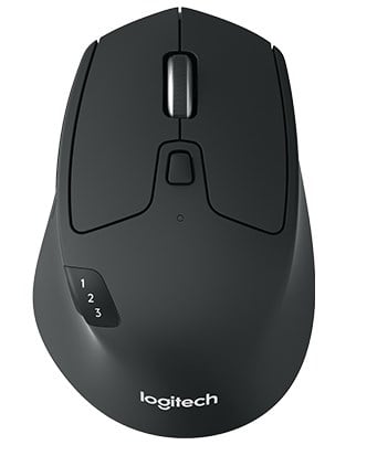 Logitech - M720 Triathlon Bluetooth Optical Black