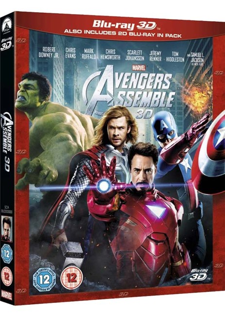 Marvel Avengers Assemble (3D Blu-ray)