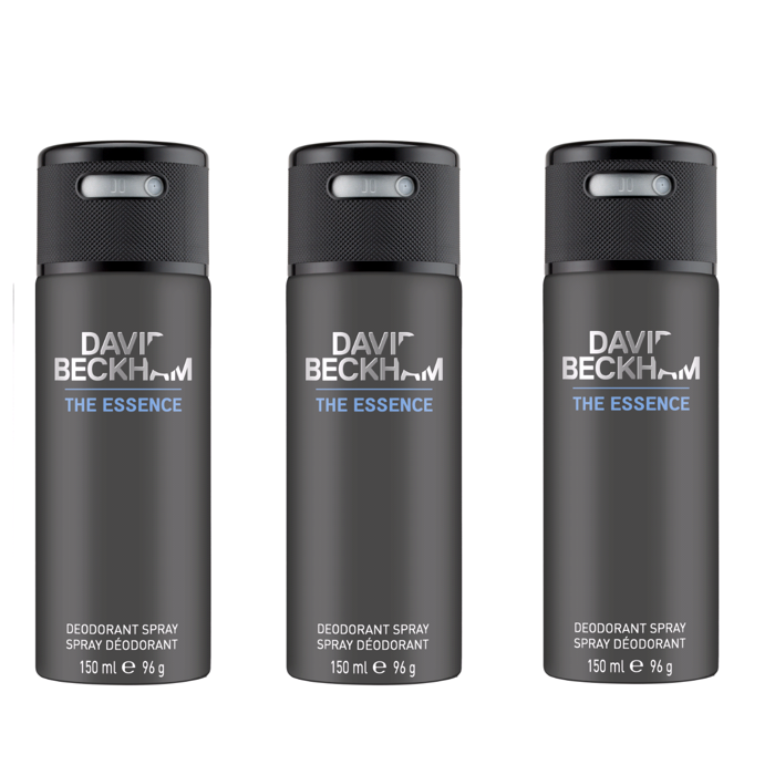 David Beckham - 3x The Essence Deodorant Spray 150 ml