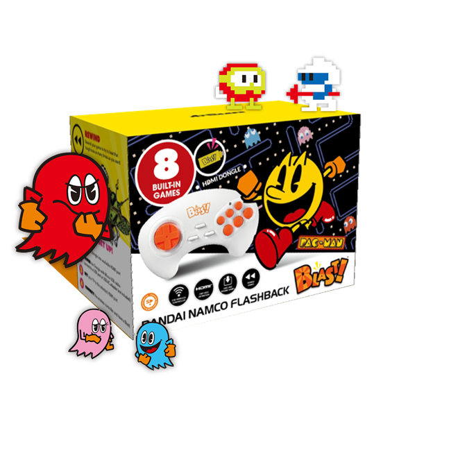 Retro Blast Namco Pac Man Consola (12 games)