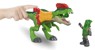 Imaginext Jurassic World Dilophosaurus & Agent Toy Figure thumbnail-5