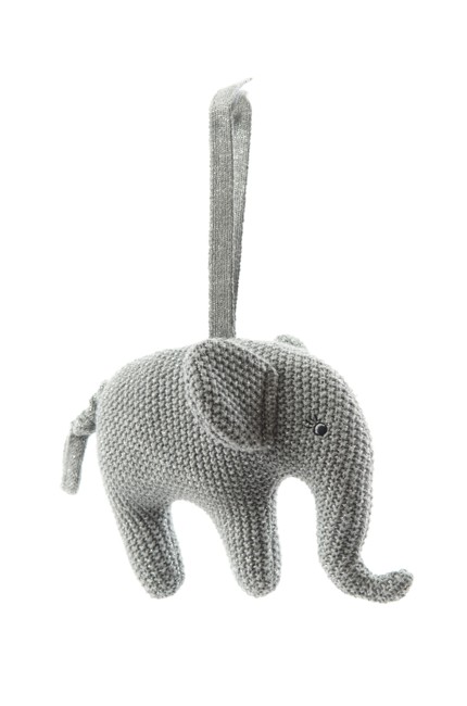 Smallstuff - Elefant Musikuro - Grey/Silver