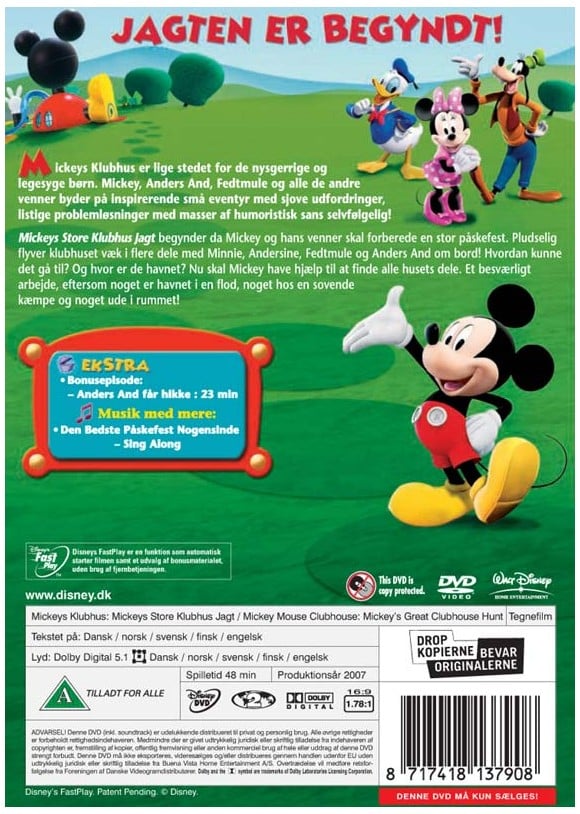 Köp Disneys Mickey Mouse Clubhouse/Mickeys klubhus DVD