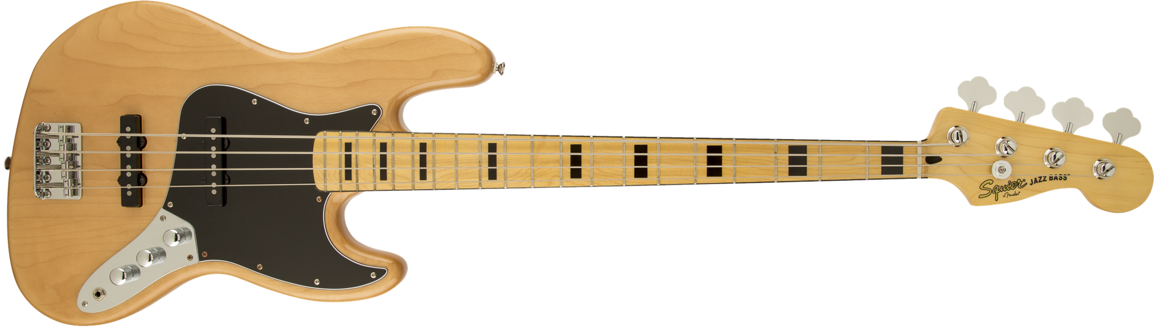 Squier By Fender - Vintage Modified 70's Jazz Bass - Elektrisk Bas (Natural)