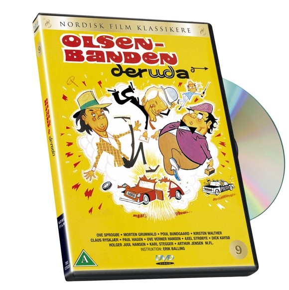 Olsen Banden 9 - Derud'a - DVD