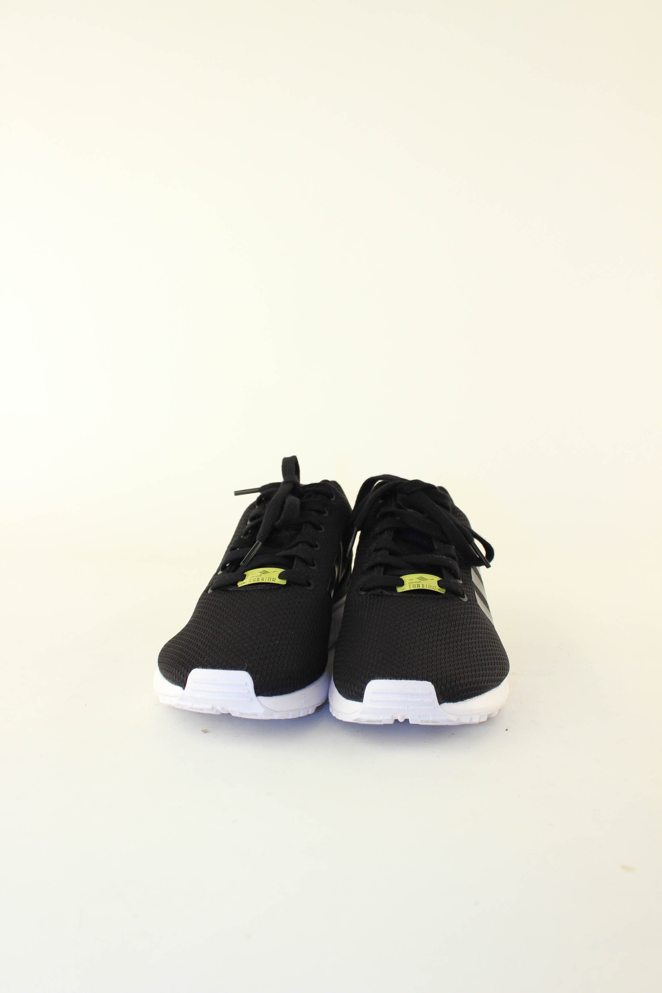 adidas originals zx flux black print sneakers