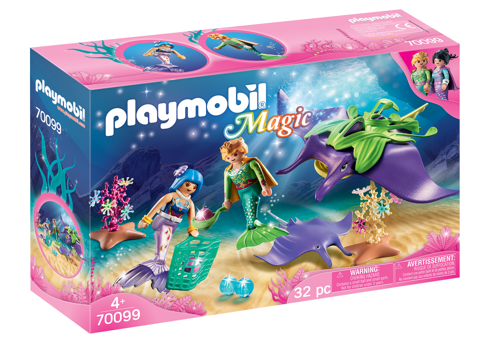 Playmobil - Pärlsamlare med Manta Ray  (70099)