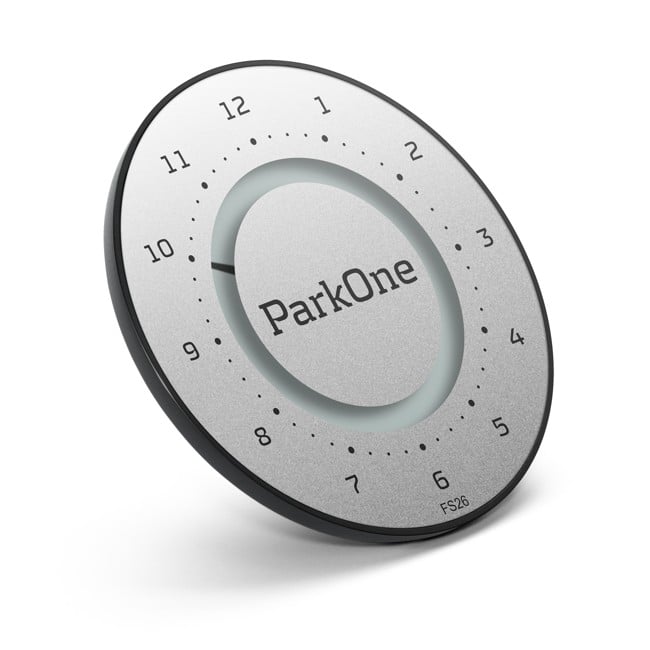 ParkOne 2 - Titanium Silver Electronic Parking Disc