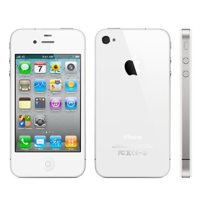 Apple iPhone 4S - 16 GB - Hvid (Brugt)