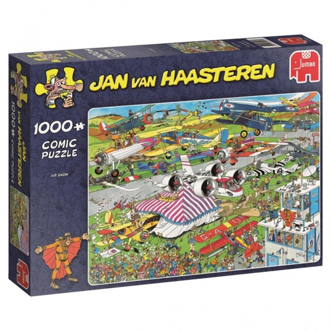 Jan van Haasteren - 1000 brk. Puslespil - Flyveopvisning