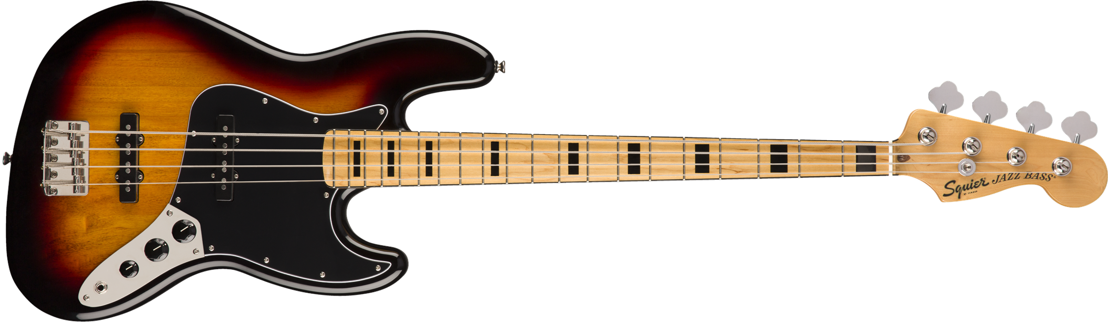 Squier By Fender - Classic Vibe 70's Jazz Bass - Elektrisk Bas (3-Color Sunburst)