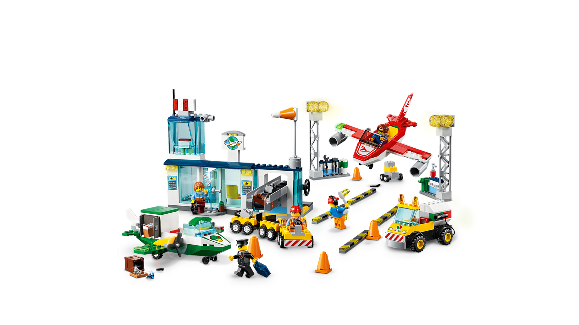 LEGO Juniors -  Byens centrale lufthavn (10764)