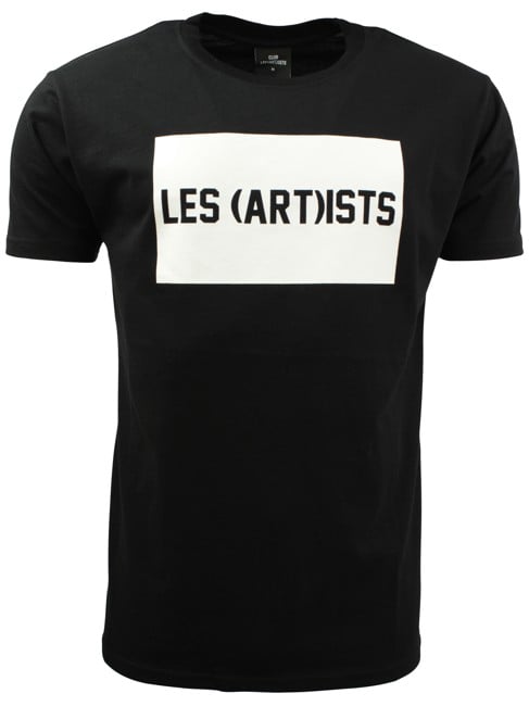Les Artists 'Box Logo Les (Art)ists' T-shirts - Black