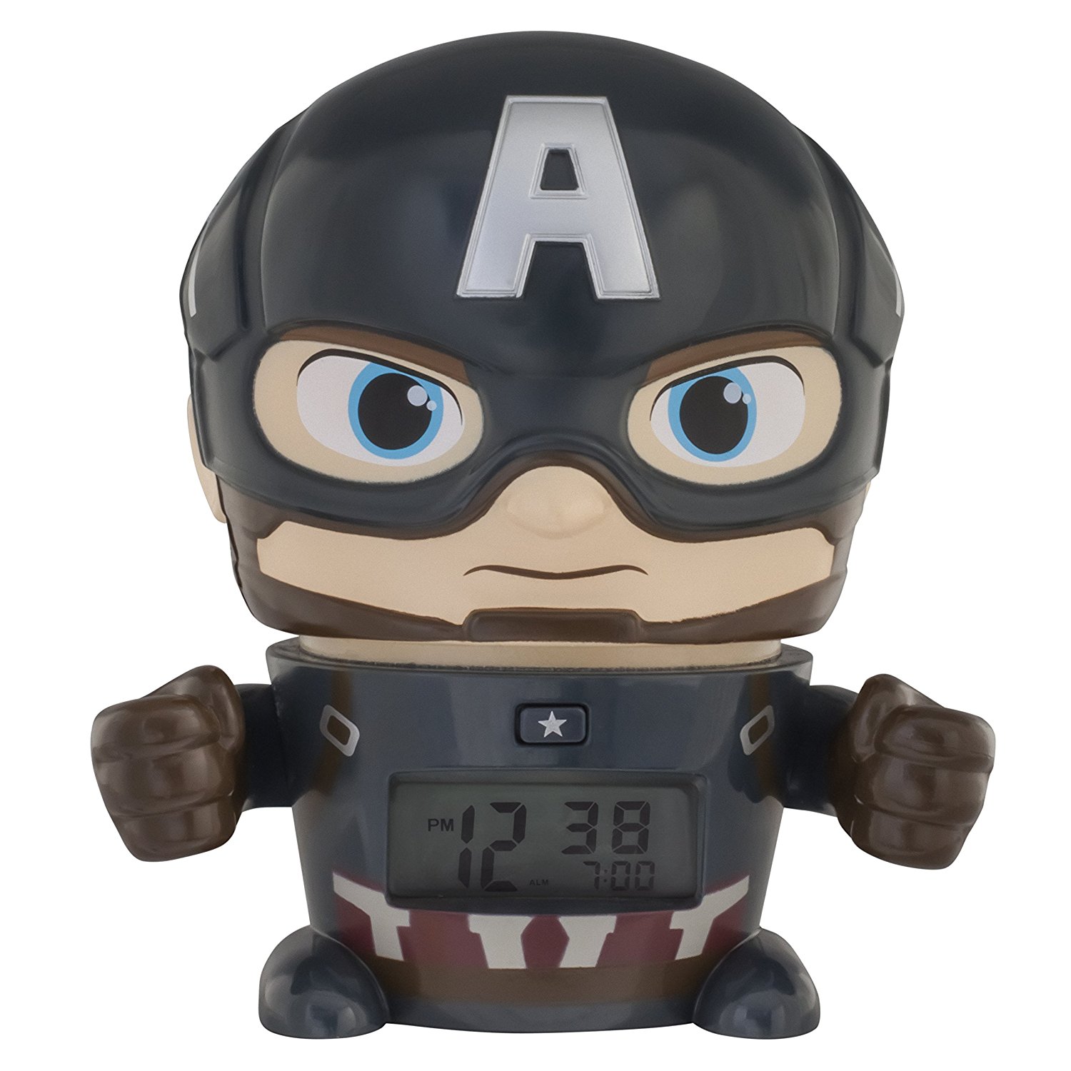 Bulb Botz BulbBotz Marvel Captain America Alarm Clock 