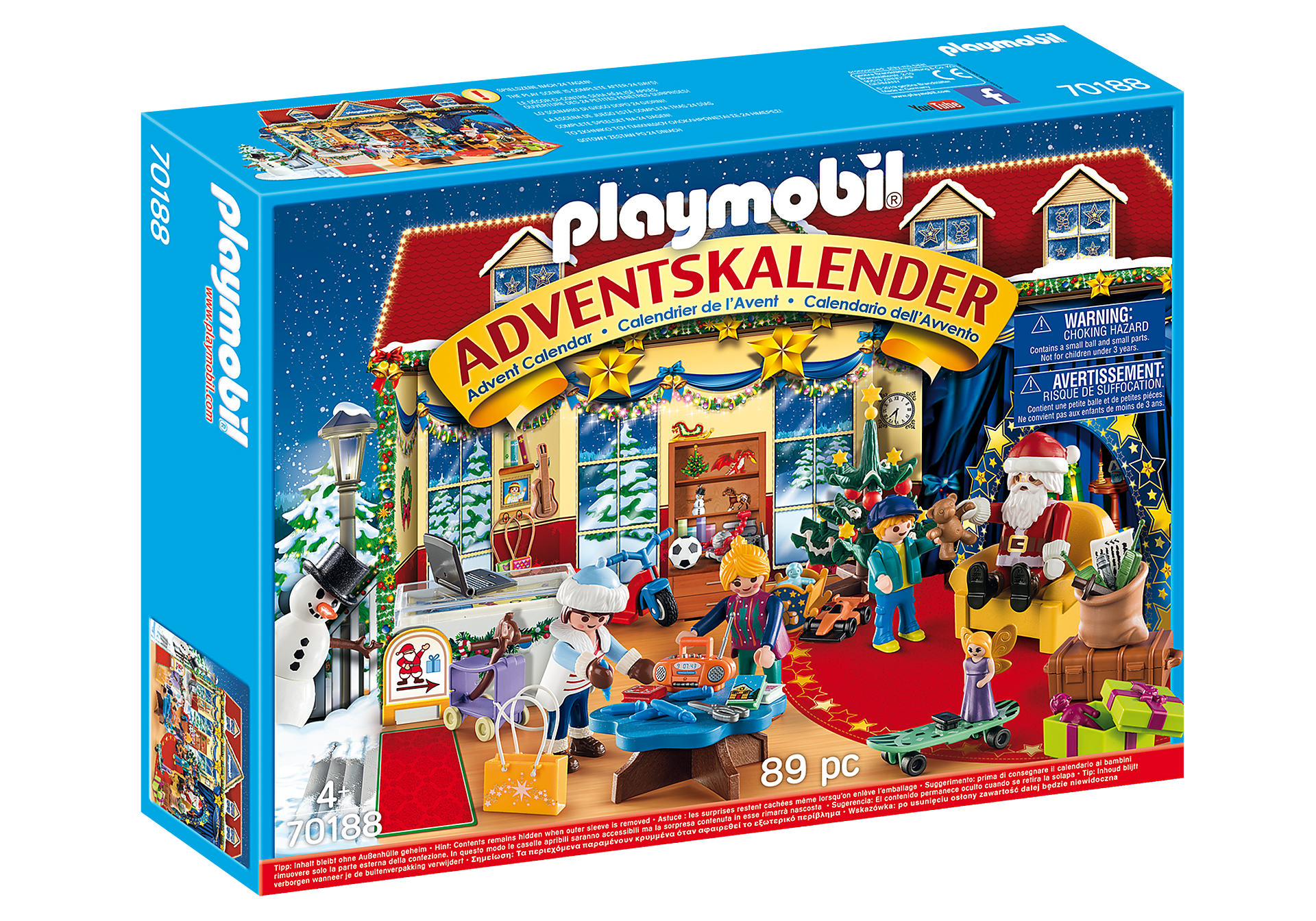 Playmobil - Advent Calendar - Christmas Toy Store (70188)