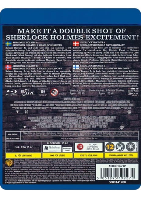 Sherlock Holmes Collection, The (2 film) (Blu-ray)