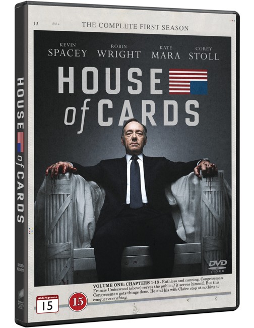 House of cards - sæson 1 - DVD