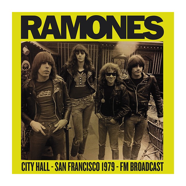 Ramones City Hall Plaza 1979 In San Francisco - Vinyl