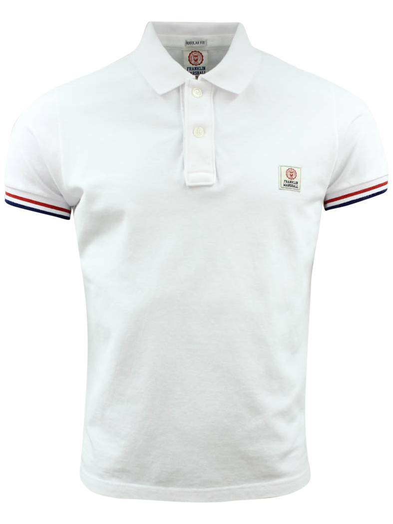 Buy Franklin & Marshall 'Piquet Classic' Polo - White