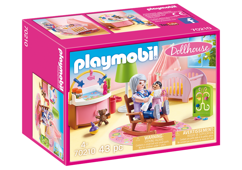 Playmobil - Babys værelse (70210)
