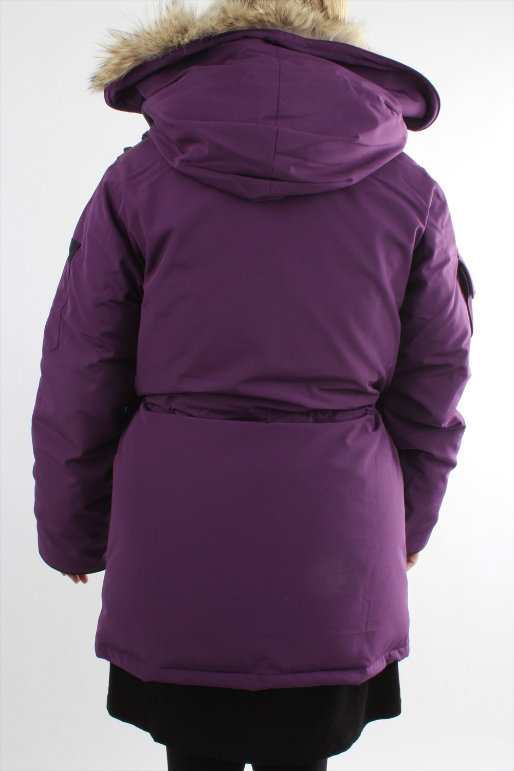 canada goose purple parka