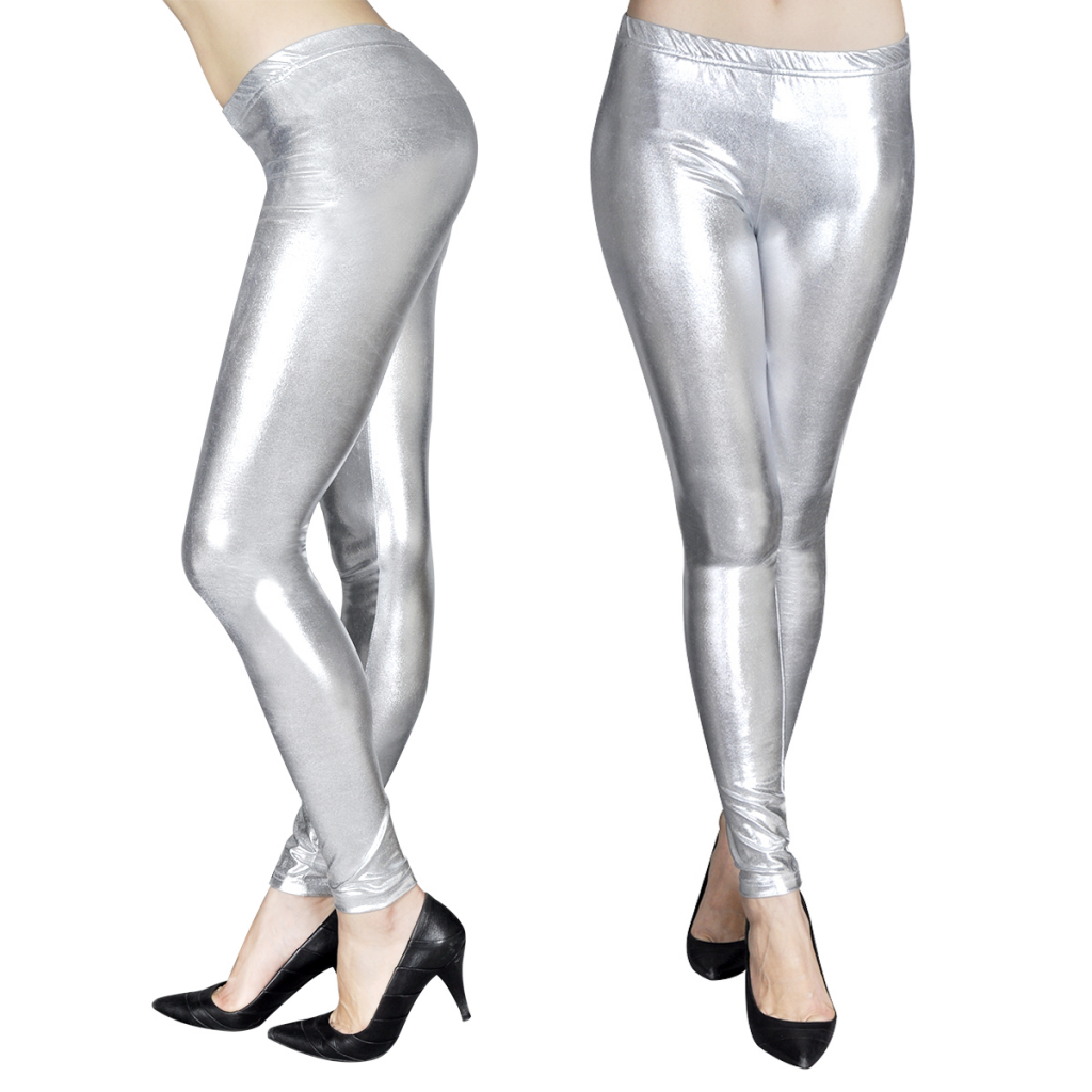 Køb 2 sølv leggings, XL/XXL