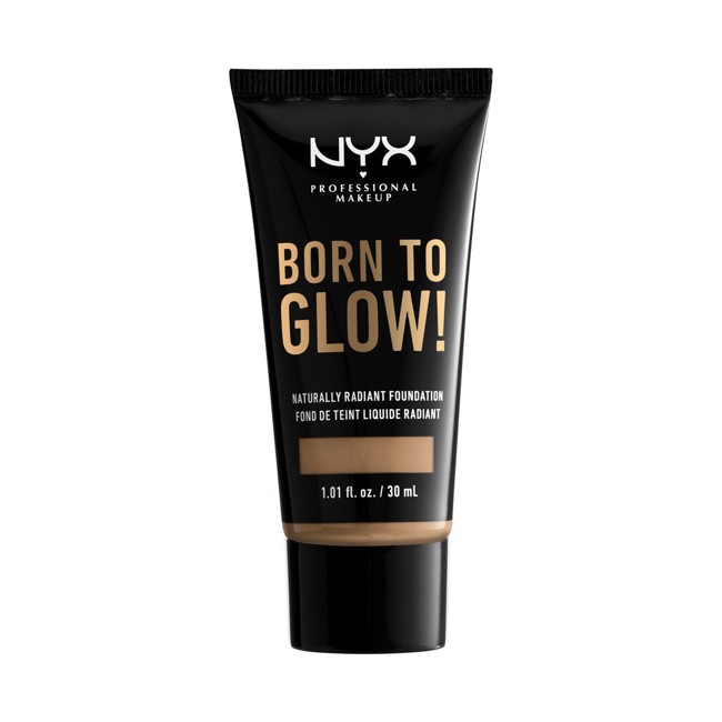 NYX Professional Makeup - Born To Glow Naturally Radiant Foundation - Natural Tan
