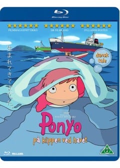 Ponyo på klippen ved havet (Blu-Ray)