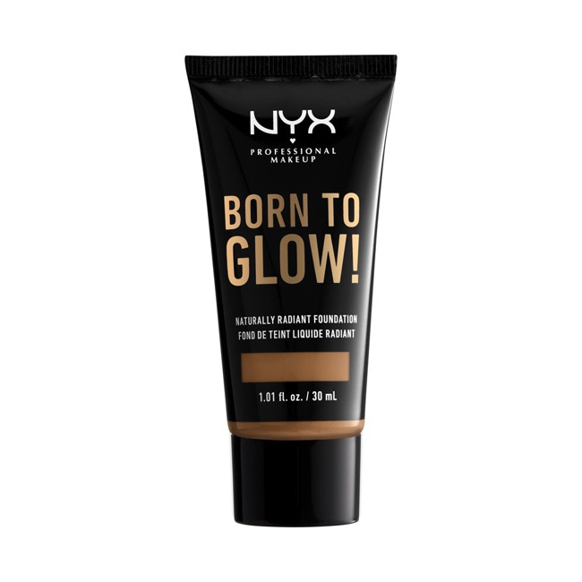 NYX Professional Makeup - Born To Glow Naturally Radiant Foundation - Almond