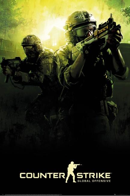 Counter Strike Team Maxi Poster 61x91.5cm