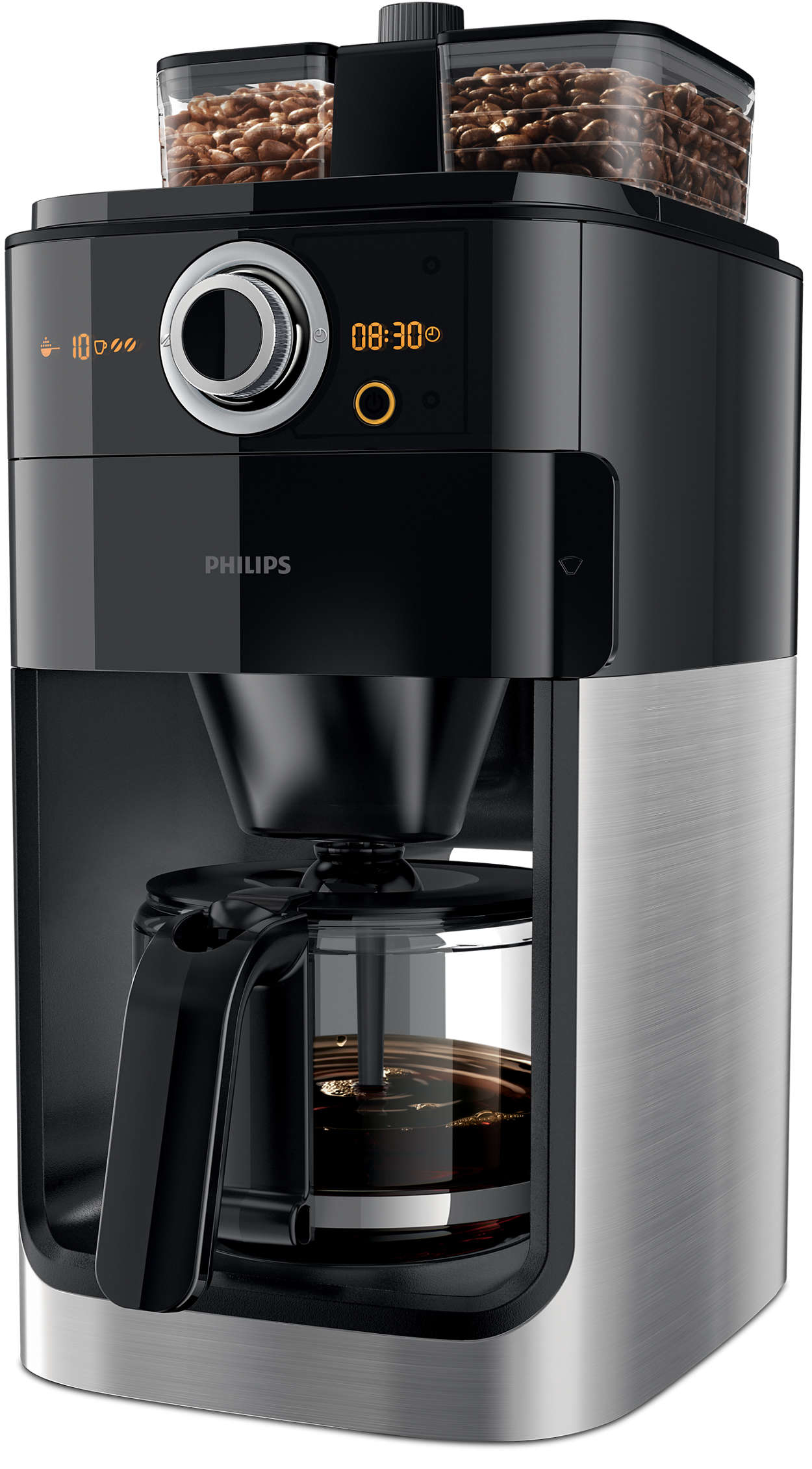 Philips - Grind & Brew Kaffeemaschine HD7769/00