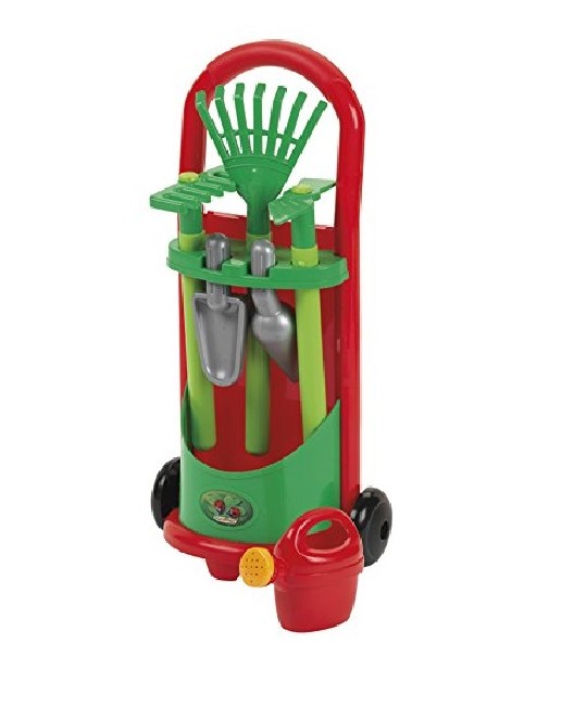 Ecoiffier Garden Trolley With Accessories Childrens Toy
