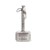 Marvel Comics Thor Mjolnir Hammer 3D Metal Keychain - Silver (KE070702MAR) thumbnail-2