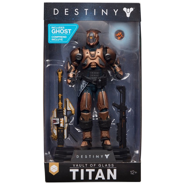 McFarlane Toys Destiny Vault of Glass Titan Collectible Action Figure, 7"