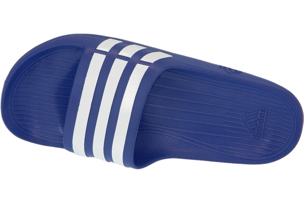 adidas blue slides mens