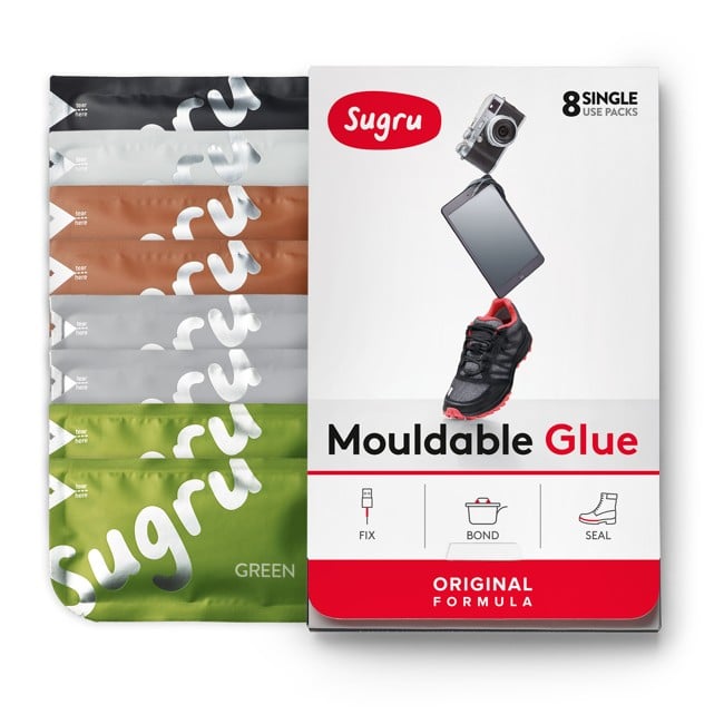 Sugru Mouldable Glue - Original Formula - Natural Colours (8-pack)
