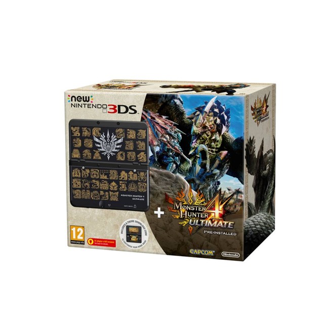 New Nintendo 3DS Console - Monster Hunter 4 Ultimate Edition