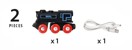 BRIO - Genopladeligt lokomotiv med mini USB-kabel (33599) thumbnail-3