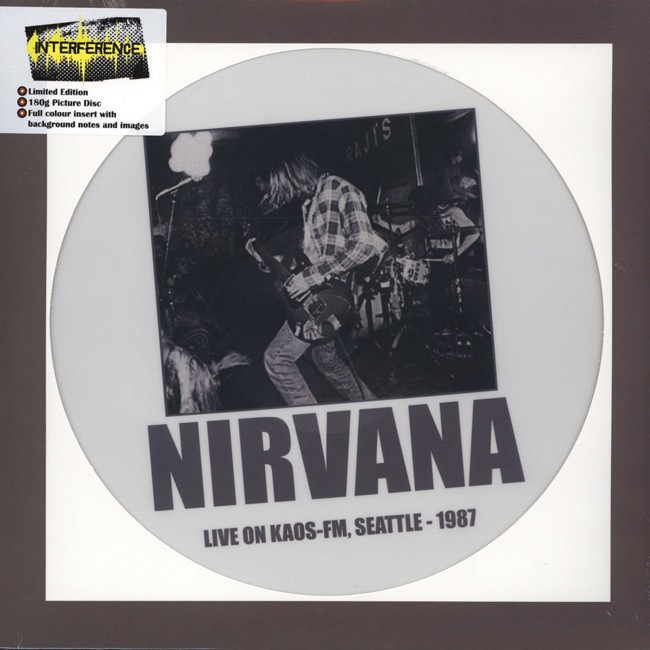 Nirvana - Live On Kaos-FM, Seattle - 1987 - Vinyl