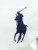 Ralph Lauren 'LS CMFIT' Polo - Hvid / Newport Navy thumbnail-3