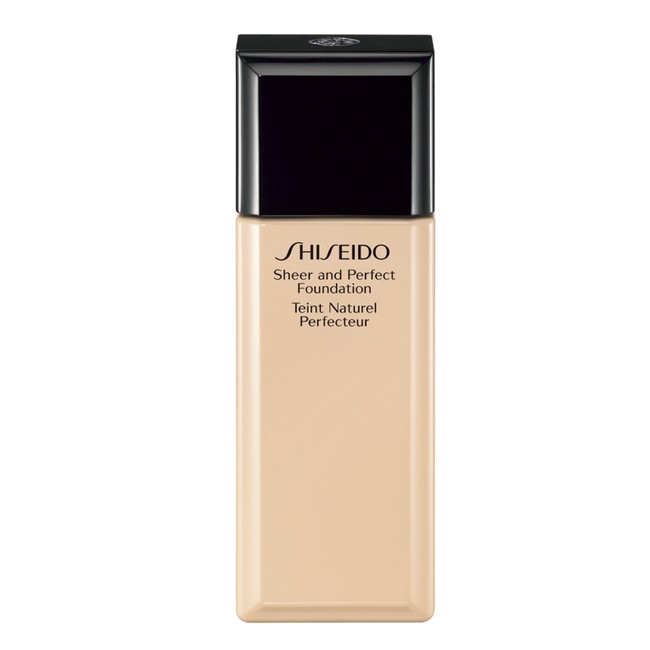 Shiseido - Sheer & Perfect Foundation - D20 Rich Brown